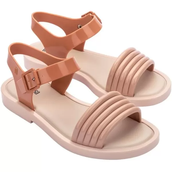Melissa Mar Wave Women's Sandal - Bubble Jelly Sandal, Retro Sandals for Women, Adjustable Ankle Strap, Adult Jellies