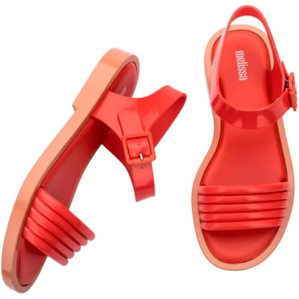 Melissa Mar Wave Women's Sandal - Bubble Jelly Sandal, Retro Sandals for Women, Adjustable Ankle Strap, Adult Jellies