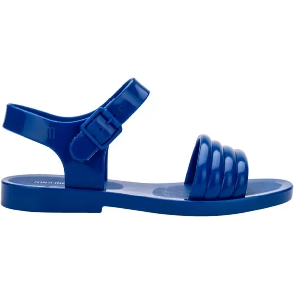 Mini Melissa Mar Wave Girls Sandals - Bubble Jelly Sandal, Summer Sandals for Girls, Adjustable Ankle Strap, Kids Jelly Shoes