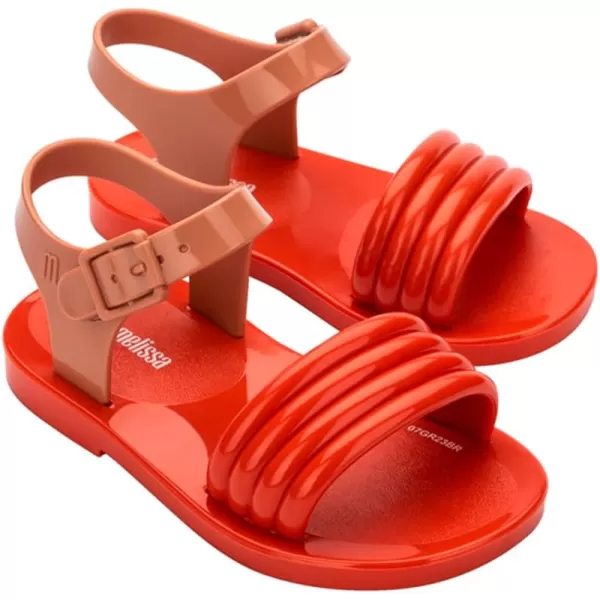 Mini Melissa Mar Wave Sandals for Babies &amp; Toddlers - Bubble Jelly Sandal, Girls Sandals, Adjustable Buckle, Kids Jelly Shoes