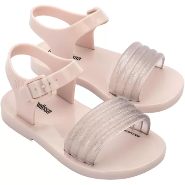 Mini Melissa Mar Wave Sandals for Babies &amp; Toddlers - Bubble Jelly Sandal, Girls Sandals, Adjustable Buckle, Kids Jelly Shoes