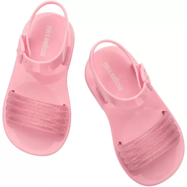 Mini Melissa Mar Wave Sandals for Babies &amp; Toddlers - Bubble Jelly Sandal, Girls Sandals, Adjustable Buckle, Kids Jelly Shoes