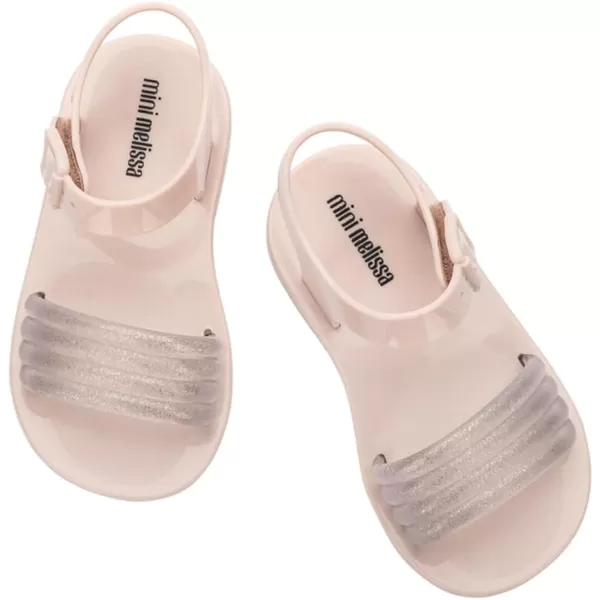 Mini Melissa Mar Wave Sandals for Babies &amp; Toddlers - Bubble Jelly Sandal, Girls Sandals, Adjustable Buckle, Kids Jelly Shoes