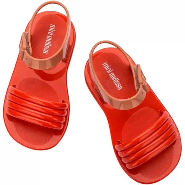 Mini Melissa Mar Wave Sandals for Babies &amp; Toddlers - Bubble Jelly Sandal, Girls Sandals, Adjustable Buckle, Kids Jelly Shoes