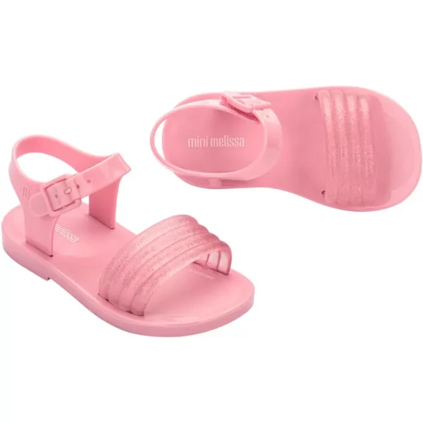Mini Melissa Mar Wave Sandals for Babies &amp; Toddlers - Bubble Jelly Sandal, Girls Sandals, Adjustable Buckle, Kids Jelly Shoes