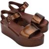 imageMelissa Mar Womens Sandals  Platform Sandals for Women Wedge Sandals Dressy Summer Sandals Womens Jelly ShoesBronzeBrown