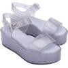 imageMelissa Mar Womens Sandals  Platform Sandals for Women Wedge Sandals Dressy Summer Sandals Womens Jelly ShoesGlitter ClearLilac
