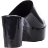 imageMelissa Mule Heel Collection  Fashion Sandal for Women  Iridescent Comfortable Mule Style  HighShine Upper with Bubblegum Scent  Chic and SophisticatedMule  Black