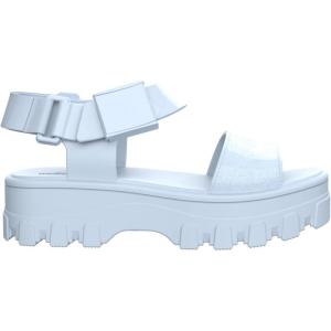 imageMelissa Kick Off Platform Sandals for Women  Super Soft and Flexible Vegan Chunky Platform Sandal with Adjustable Straps and Open Toe DesignLight Blue