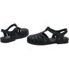 imageMelissa Possession Jelly Sandal for Women  The Original Jelly Shoe Fishermans Sandal with Adjustable Strap and Side BuckleBlack