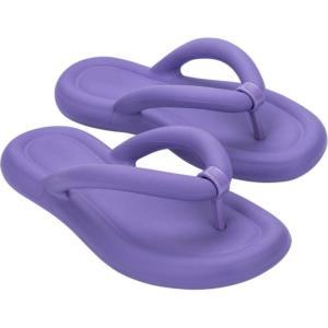 imageMelissa  Womens Flip Flop Free SandalsYellowLilac