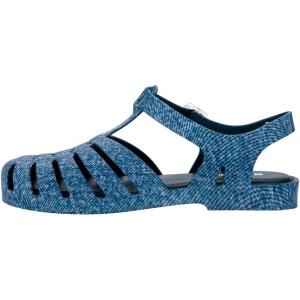 imageMelissa Possession Jelly Sandal for Women  The Original Jelly Shoe Fishermans Sandal with Adjustable Strap and Side BuckleJeans Blue