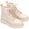 imageMelissa Coturno Womens Jelly Combat Military BootBeige