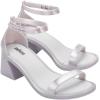 imageMelissa Lux Heel Shoes for WomenMetallic SilverWhite