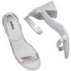 imageMelissa Lux Heel Shoes for WomenMetallic SilverWhite