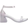 imageMelissa Lux Heel Shoes for WomenMetallic SilverWhite