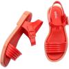 imageMelissa Mar Wave Womens Sandal  Bubble Jelly Sandal Retro Sandals for Women Adjustable Ankle Strap Adult JelliesRed