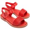 imageMelissa Mar Wave Womens Sandal  Bubble Jelly Sandal Retro Sandals for Women Adjustable Ankle Strap Adult JelliesRed