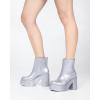 imageMelissa Nubia II Womens Platform BootGlitter Clear