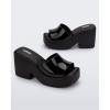 imageMelissa Posh SlipOn Platform Jelly Heels for WomenBlack