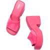 imageMelissa Posh SlipOn Platform Jelly Heels for WomenGlossy Pink