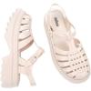 imageMelissa Possession Platform II Jelly Sandals for Women  Classic FishermanStyle Chunky Platform with Adjustable Ankle Strap Lightweight EVA Sole and NonSlip TractionBeige
