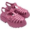 imageMelissa Possession Platform II Jelly Sandals for Women  Classic FishermanStyle Chunky Platform with Adjustable Ankle Strap Lightweight EVA Sole and NonSlip TractionLilac