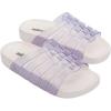 imageMelissa Possession Slides for Women  Flat JellyStyle Comfort with Fisherman Design  100 PVC Upper 100 EVA Sole Bubblegum Scent  Chic Summer Sandals for WomenTransparent White
