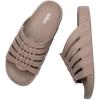 imageMelissa Possession Slides for Women  Flat JellyStyle Comfort with Fisherman Design  100 PVC Upper 100 EVA Sole Bubblegum Scent  Chic Summer Sandals for WomenMatte Beige