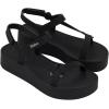 imageMelissa Sun Downtown Platform Sandals  Fashion Sandals for Women  Versatile Summer Sandals  Beach to Dinner Style  Bubblegum Scented SoleBlack