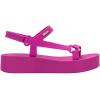 imageMelissa Sun Downtown Platform Sandals  Fashion Sandals for Women  Versatile Summer Sandals  Beach to Dinner Style  Bubblegum Scented SoleDark Pink
