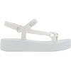 imageMelissa Sun Downtown Platform Sandals  Fashion Sandals for Women  Versatile Summer Sandals  Beach to Dinner Style  Bubblegum Scented SoleWhite