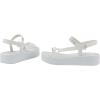 imageMelissa Sun Downtown Platform Sandals  Fashion Sandals for Women  Versatile Summer Sandals  Beach to Dinner Style  Bubblegum Scented SoleWhite