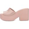 imageMelissa Posh SlipOn Platform Jelly Heels for WomenLight Pink