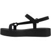 imageMelissa Sun Downtown Platform Sandals  Fashion Sandals for Women  Versatile Summer Sandals  Beach to Dinner Style  Bubblegum Scented SoleBlack