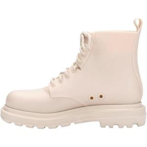 imageMelissa Coturno Womens Jelly Combat Military BootBeige