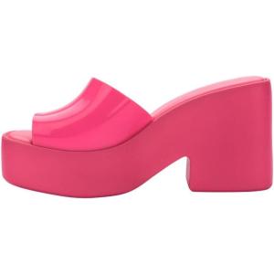 imageMelissa Posh SlipOn Platform Jelly Heels for WomenGlossy Pink
