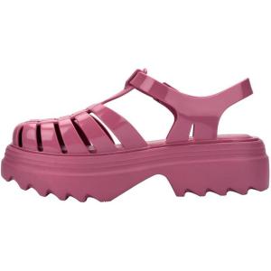 imageMelissa Possession Platform II Jelly Sandals for Women  Classic FishermanStyle Chunky Platform with Adjustable Ankle Strap Lightweight EVA Sole and NonSlip TractionLilac