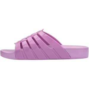 imageMelissa Possession Slides for Women  Flat JellyStyle Comfort with Fisherman Design  100 PVC Upper 100 EVA Sole Bubblegum Scent  Chic Summer Sandals for WomenLilac