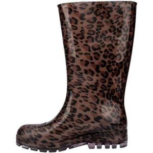 imageMelissa Welly Womens Rain BootGlassBrownBlack