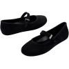 imageMelissa Soft Ballerina Velvet Ballerina Flats for WomenBlack
