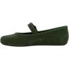 imageMelissa Soft Ballerina Velvet Ballerina Flats for WomenGreen