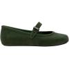 imageMelissa Soft Ballerina Velvet Ballerina Flats for WomenGreen
