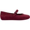 imageMelissa Soft Ballerina Velvet Ballerina Flats for WomenRed