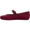 imageMelissa Soft Ballerina Velvet Ballerina Flats for WomenRed