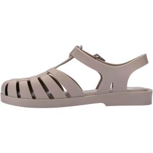imageMelissa Possession Jelly Sandal for Women  The Original Jelly Shoe Fishermans Sandal with Adjustable Strap and Side BuckleMatte Beige