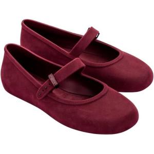 imageMelissa Soft Ballerina Velvet Ballerina Flats for WomenRed
