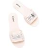 imageMelissa Babe M Chic Slide Sandals for Women  Stylish and Lightweight SlipOn with Comfortable Footbed Durable MelFlex PVC and Signature bubblegum ScentBeige