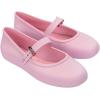 imageMelissa Soft Ballerina Collection  Seasonless Flats for Women  Classic Ballet Style with Adjustable Strap  LightasAir PVC Construction  Soft Foam Insole  Bubblegum ScentPink