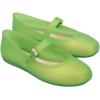 imageMelissa Soft Ballerina Collection  Seasonless Flats for Women  Classic Ballet Style with Adjustable Strap  LightasAir PVC Construction  Soft Foam Insole  Bubblegum ScentGreenBeige